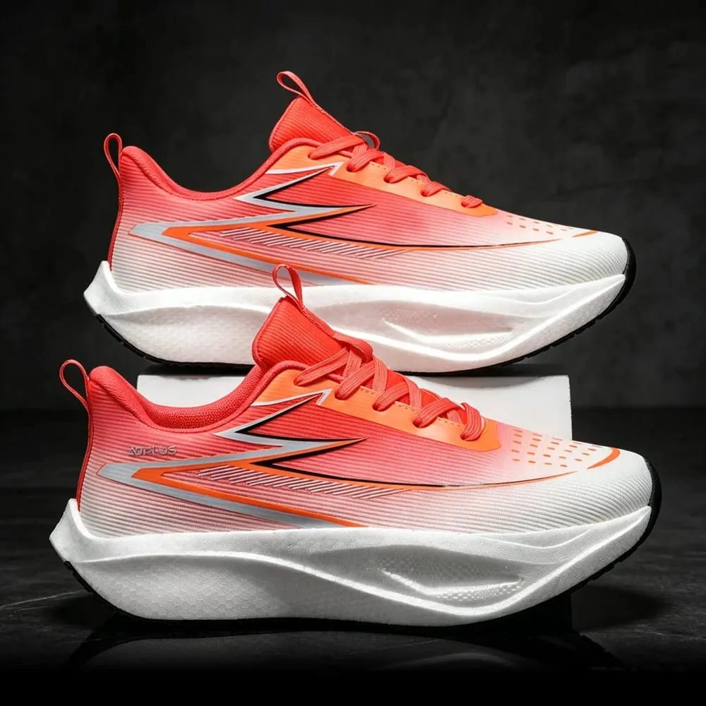 Men Sports Speciality Running Shoes Carbon Board Breathable Lightweight Women's Comfortable Athletic Nonskid Marathon Sneakers