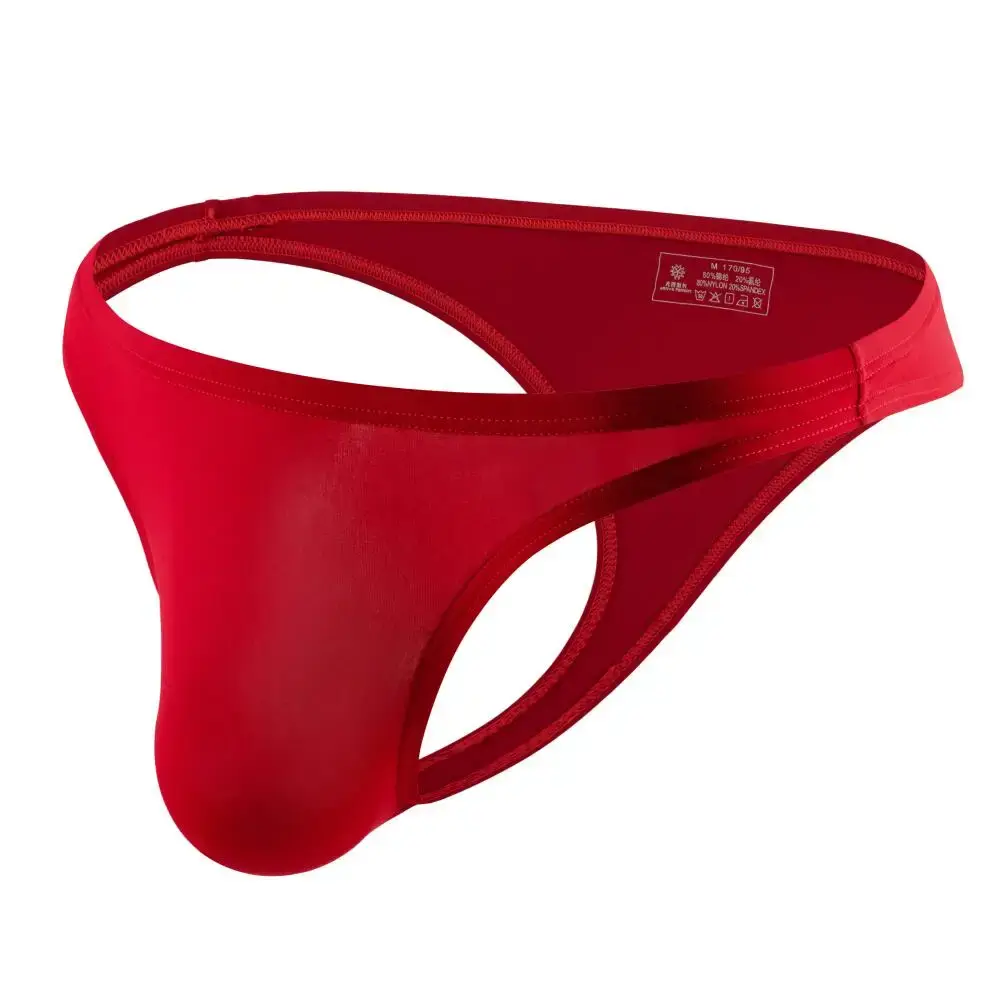 Mens Briefs Low waist Sexy Underwear Briefs for Man Nylon Underpants Briefs Bikini Thongs Male Panties
