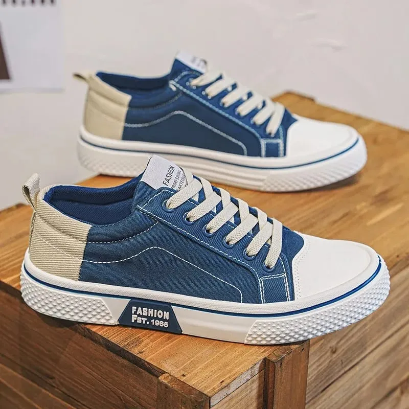 New man's Breathable Versatile Skateboarding Shoes Men's Soft Bottom Casual Sports Trend Fashion Canvas Shoes 37-48 Size