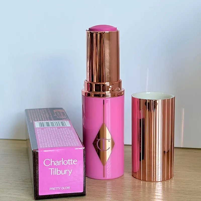 Charlotte CT Blush Stick Contour Cream Luminous Makeup Air Cushion Blush Pen Mat Let at blande for ensartet naturlig finish Tilbury