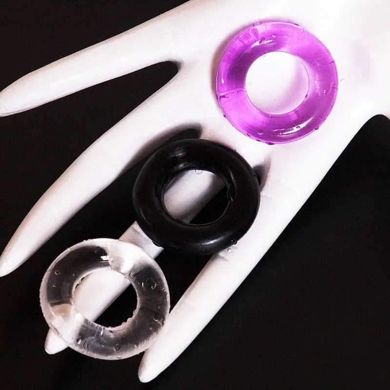 5-20PC Sex Toys Men's Ejaculation Delay Penile Amplifier Lock Sperm Ring Bdsm Erotics Adult Intimate Goods Exotic Accessories