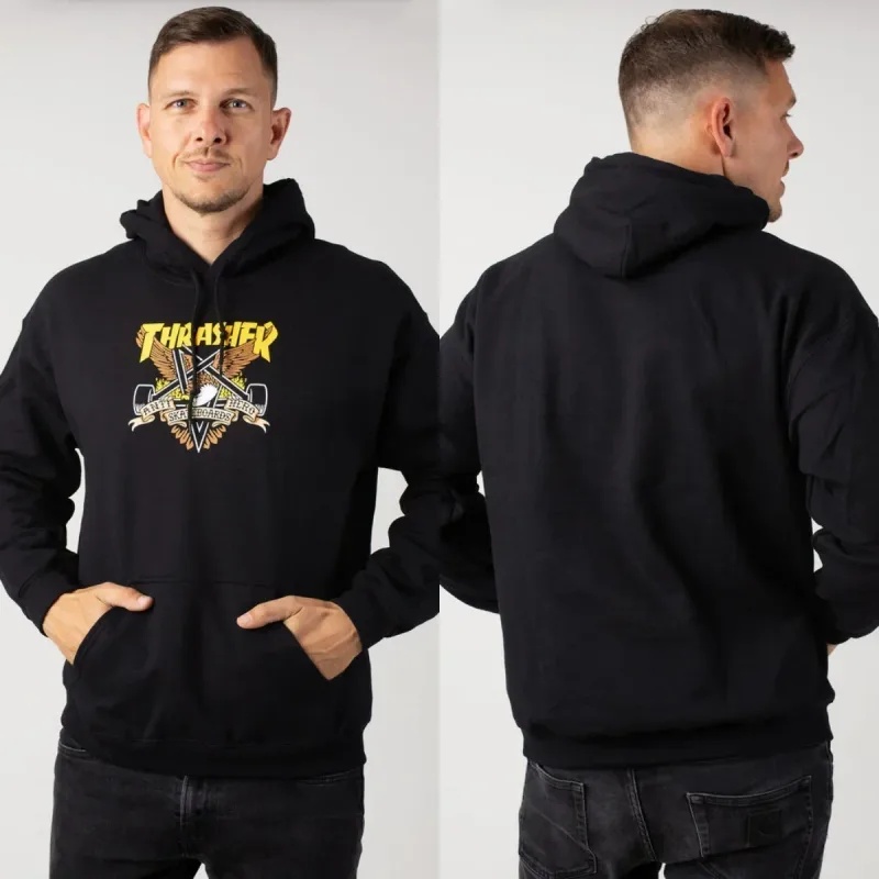 2026 Hot Thra Hoodies Sher Skateboard Collection Sweatshirt Graphic Printing High-end Luxury Unisex Style Both of Men and Women