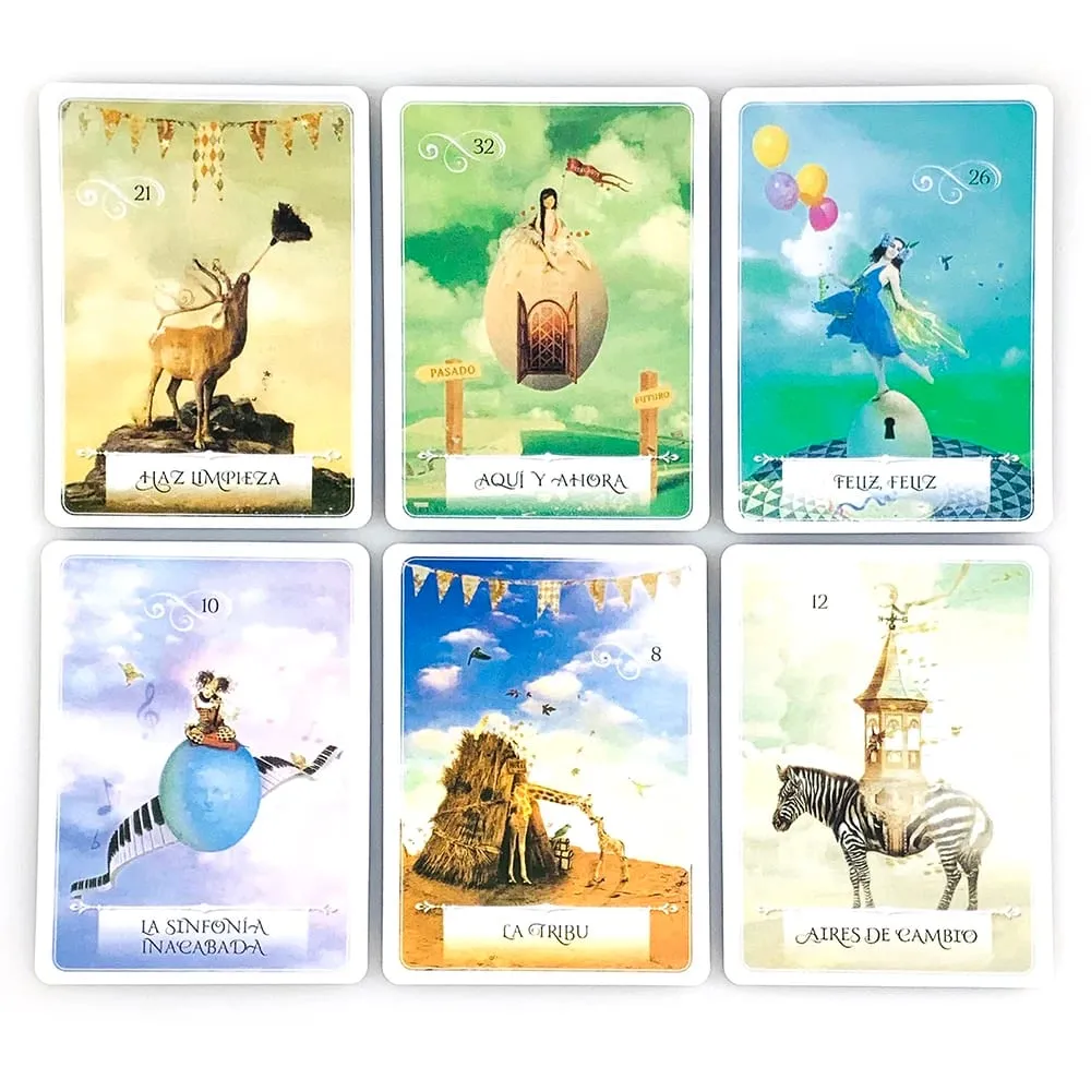Oráculo De La Sabiduría Oracle Cards Spanish Version Wisdom Divination Deck Fortune‑Telling Cards Game for Collectors Gifts — image 4