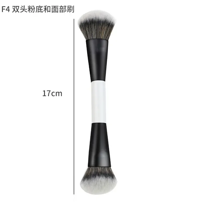 Dual-Headed Makeup Brushes Set F1-F4 For Foundation Blush Highlighting Beauty Tools Facial Shaping Cosmetic Brushes