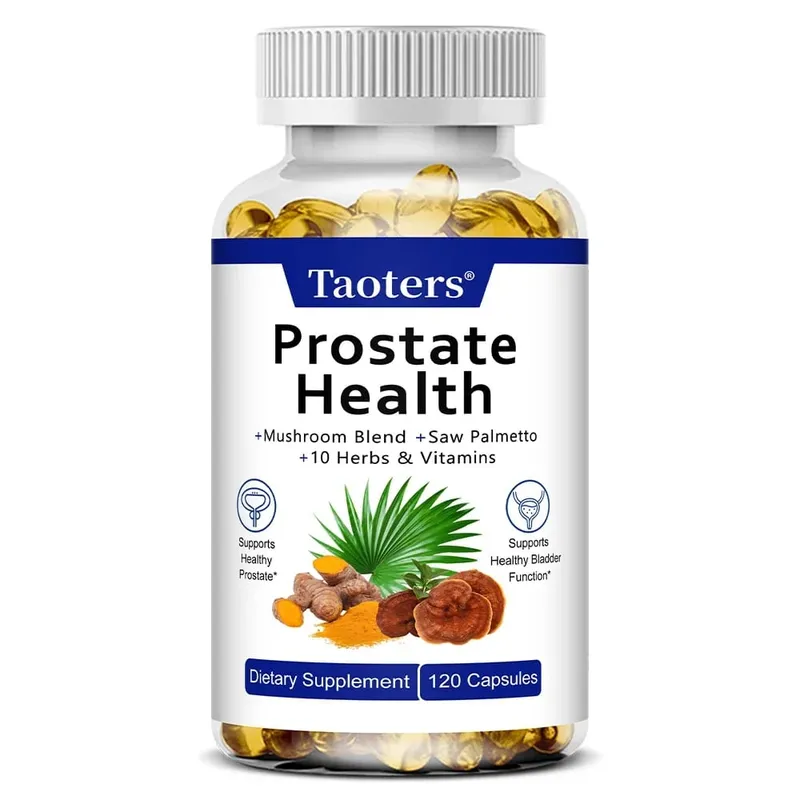 Saw Palmetto Prostate Support - Maintain Urinary Tract Health Reduce Frequent Urination Promote Hair Growth Immune Support