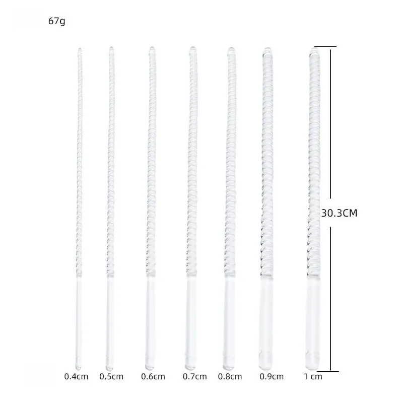 7PCS Urethral Dilator Horse Eye Stick Stimulation Prostate Massager Soft Penis Plug Male Masturbator Erotic Sex Toys for Men Gay