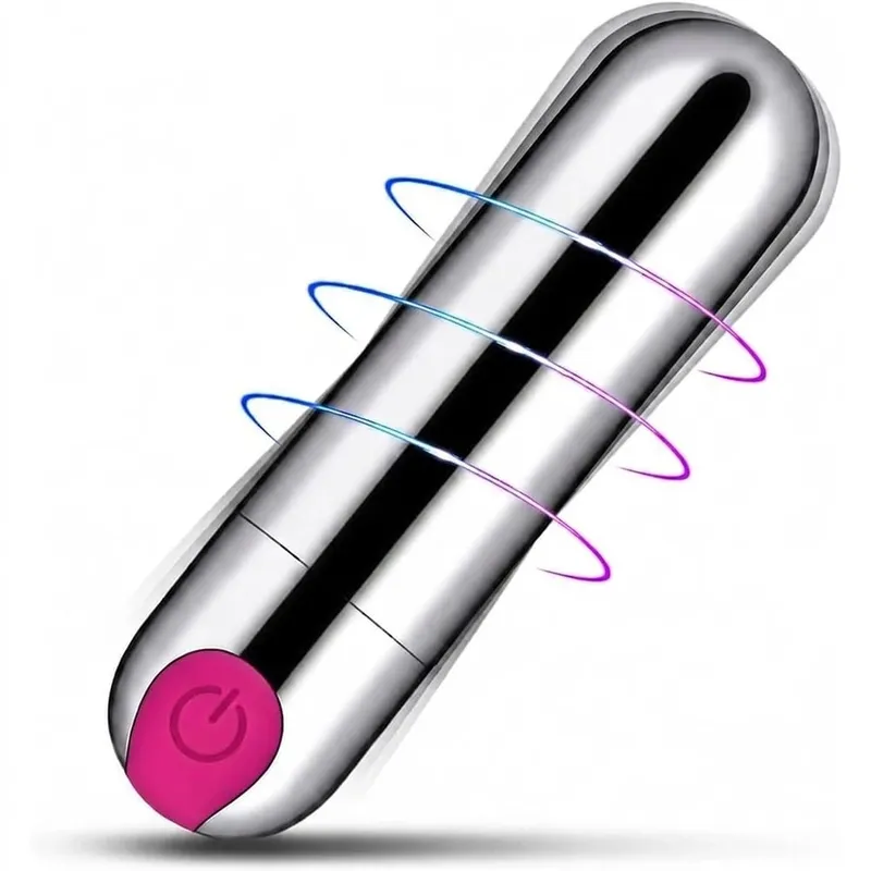 Silicone Bullet Vibrator Female Nipple Clitorals Stimulator Mini Vaginal Anal Massager Fully Waterproof Adult Sex Toys for Women