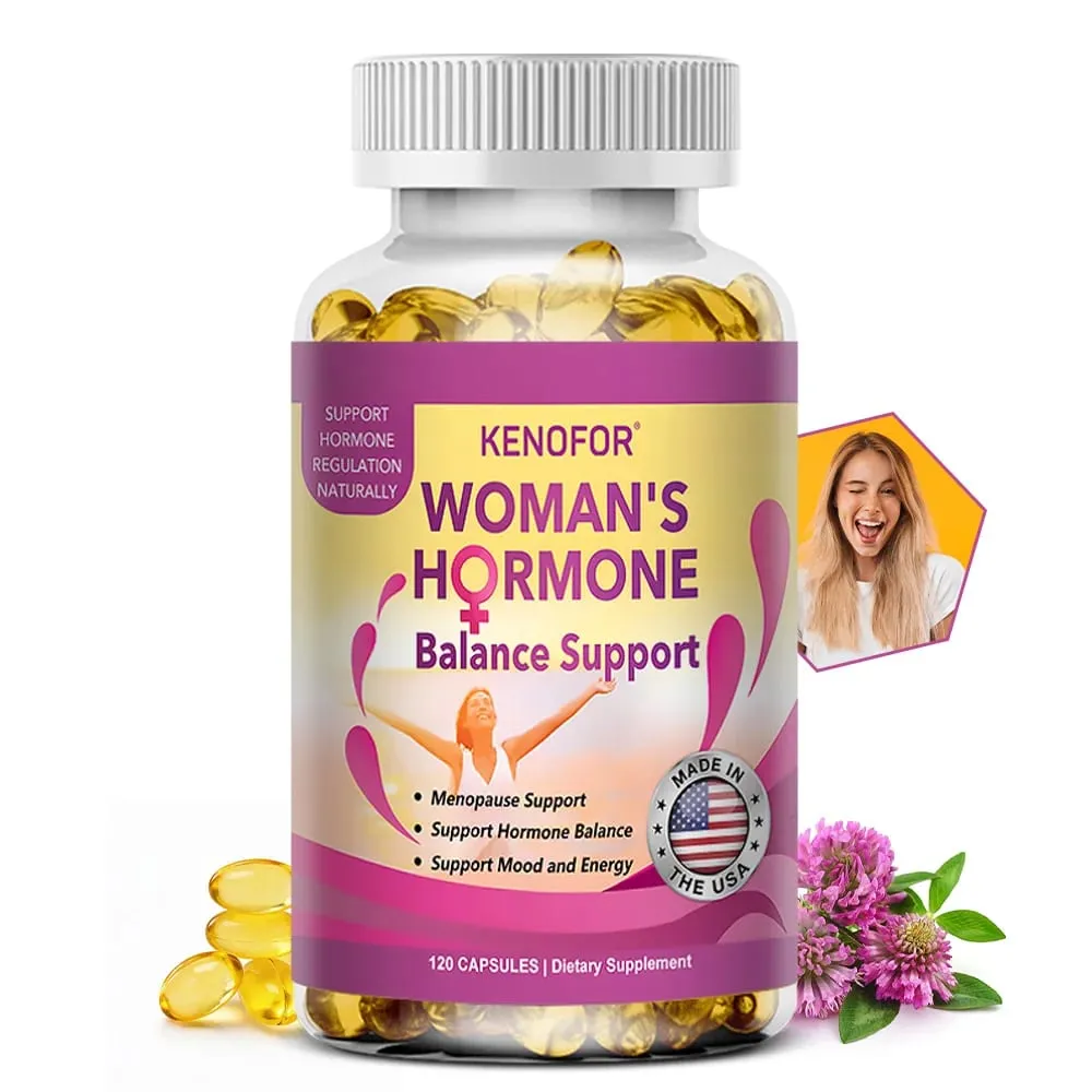 Women’s Menopause Support Supplement Enhancing Hot Flashes Night Sweats Mood Swings & Fatigue Supports Daily Wellness