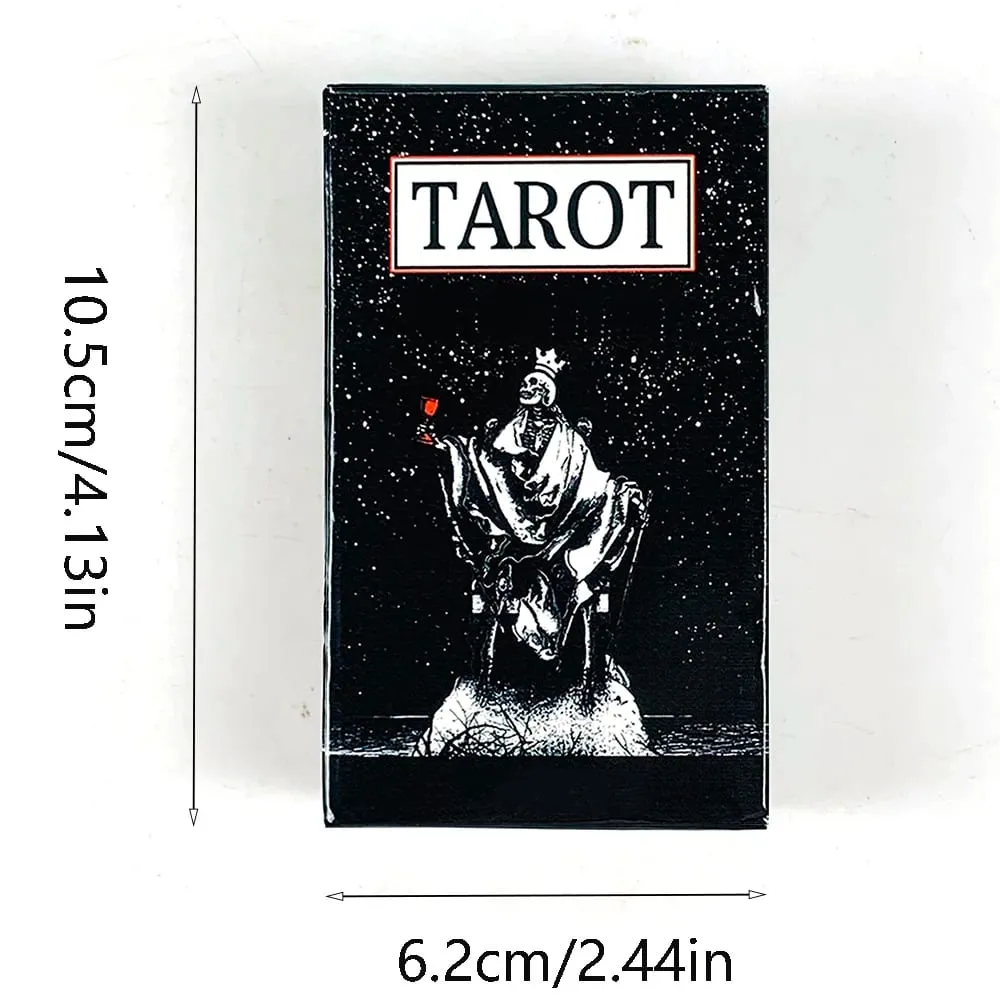 Hot Selling Tarot Cards Family Gathering Leisure Entertainment Cards Prediction Divination Deck Tarot Board Playing Card Game