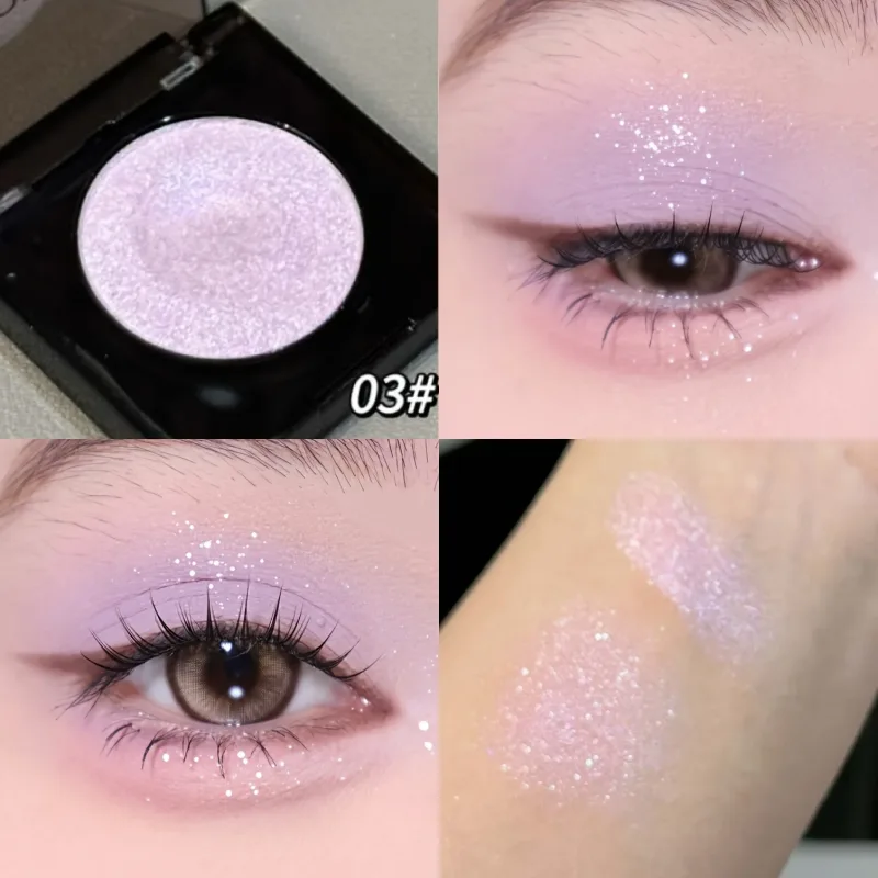 Herorange 16 Color Eyeshadow Highlight Palette Matte Shimmer Orange Brown Pink Champagne Waterproof Portable Festival Mak