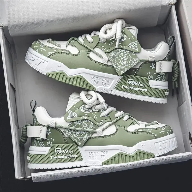 Men's Casual Sneakers Mesh Breathable Fashionable Lace Up Running Shoes 2026 Walking Daily Sneakers Jogging Training Footwear