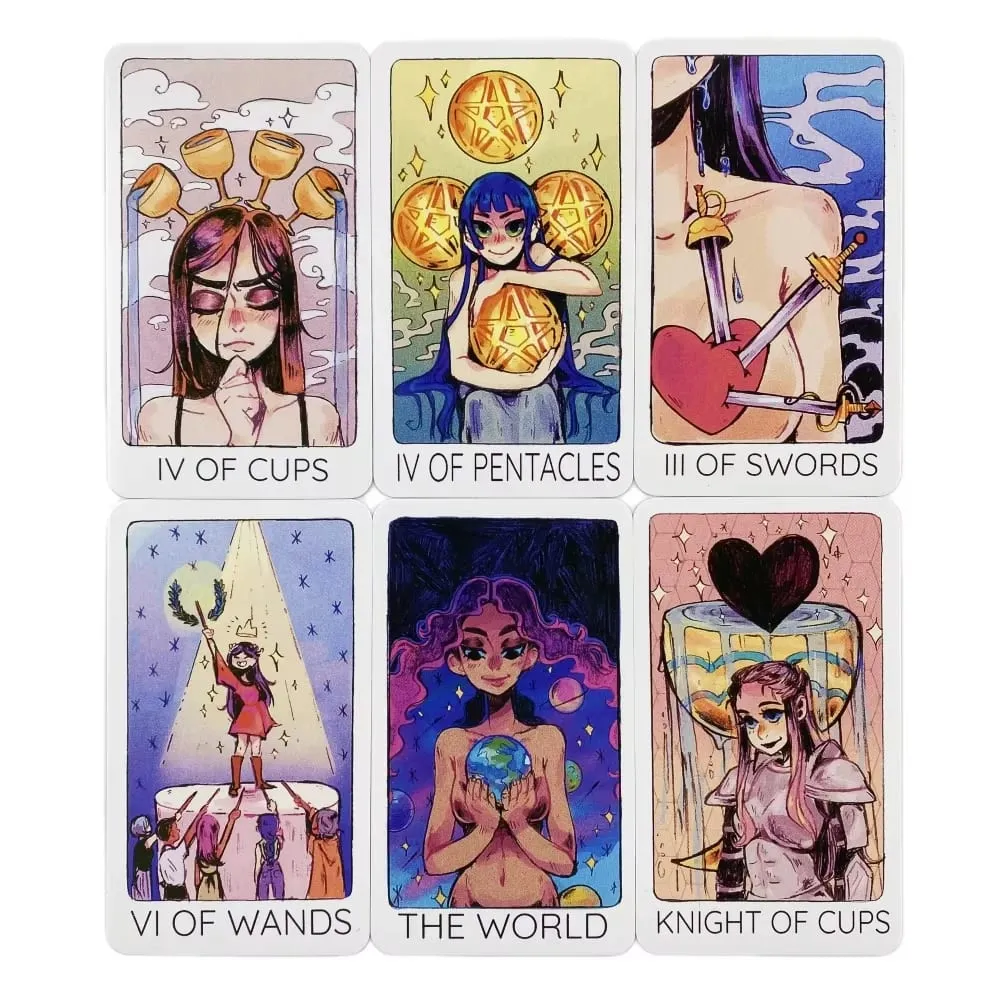 Hot Sell Deck Britt's Third Eye Tarot Card Oracle Friends Party Board Game Divination Fate