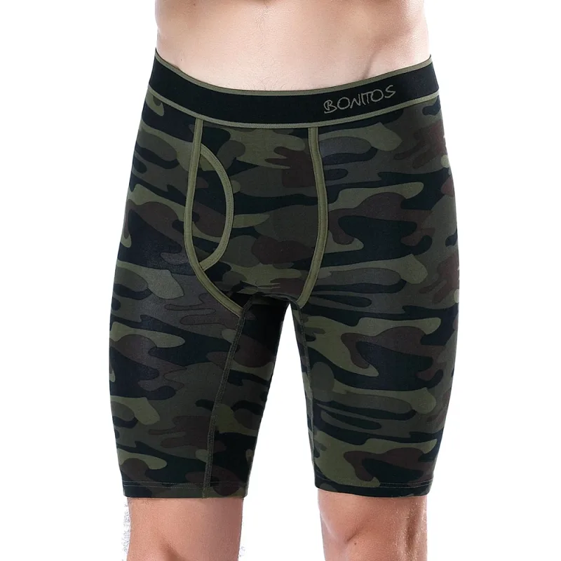 2026 novo estilo de algodão voar boxer perna longa roupa interior para o homem shorts tamanho grande e calcinha homme marca luxo boxerhomme cuecas