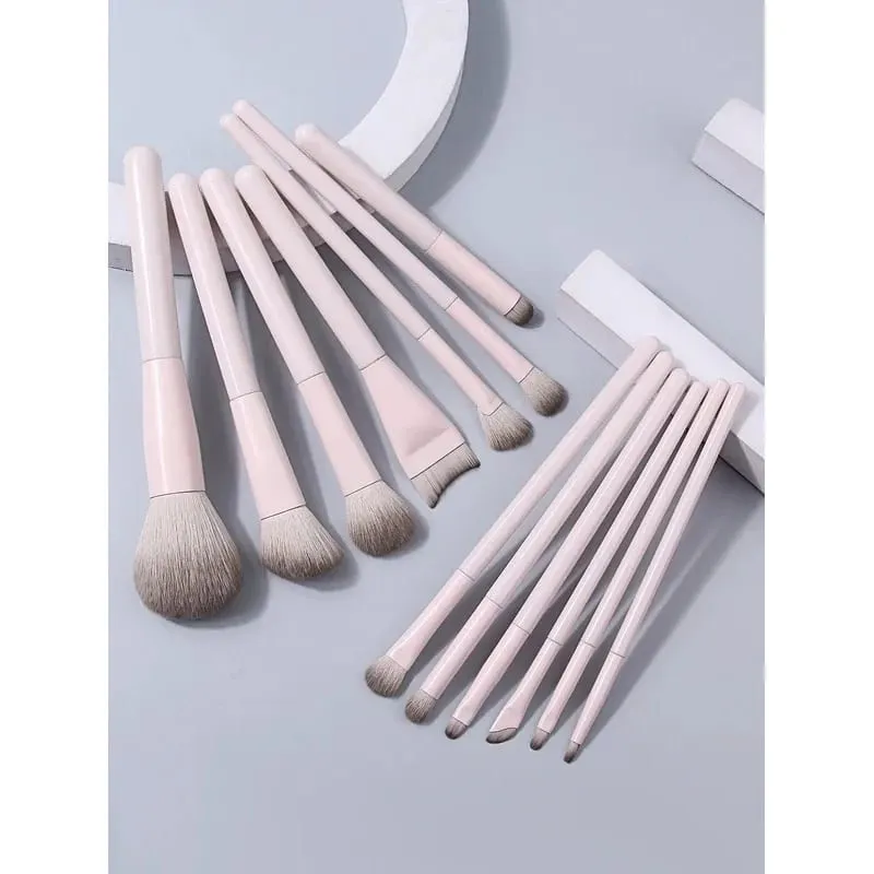 13Pcs Soft Fluffy Makeup Brush Set Ideal for Makeup Beginners Works for Foundation Blush & Eyeshadow for Flawless Makeup Look
