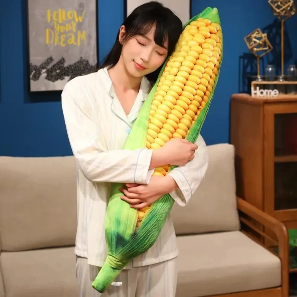 Soft Plush Vegetable Plush Pillow Simulation Cozy Vegetable Stuffed Toy Cartoon Cute Realistic Details Veggie Plush Doll