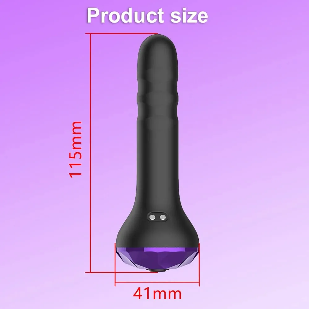 360° Rotating Anal Vibrator for Men Prostate Massager Butt Plug Anal Toy Adult Male Gay Masturbator Toy Sex Toys for Men & Women