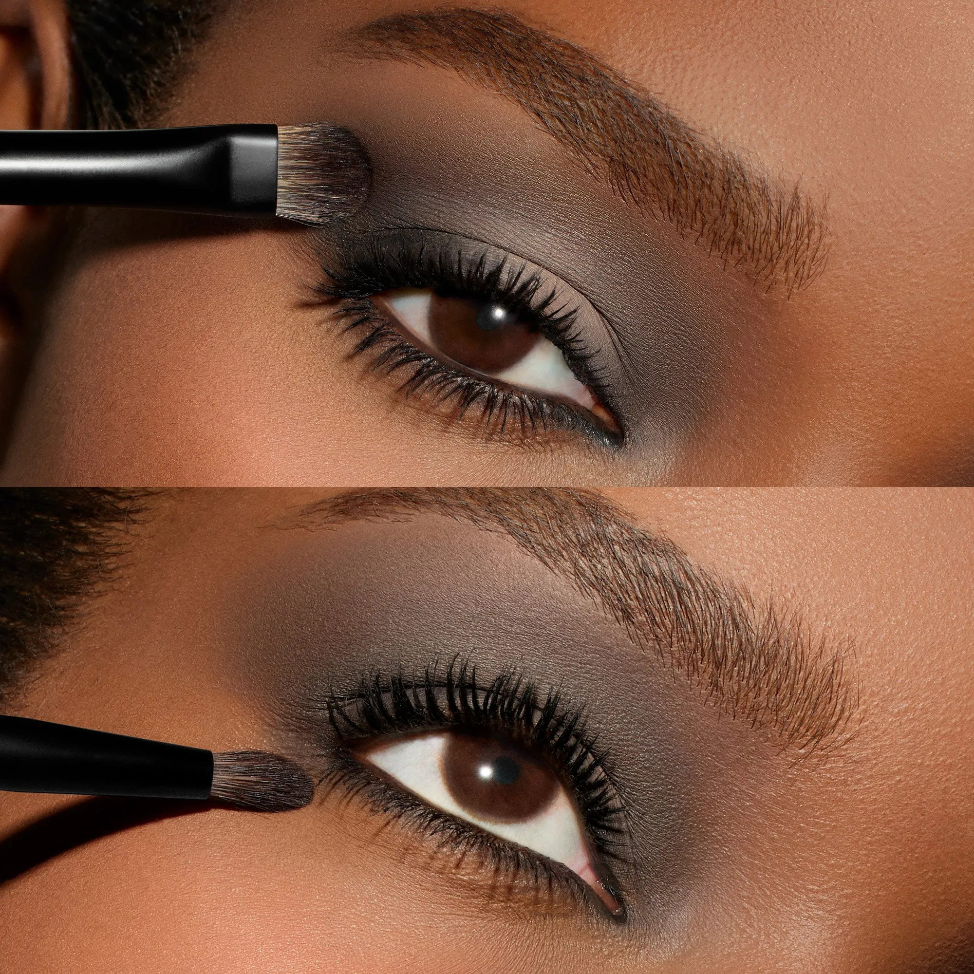 EF1 Dual-Ended Cream Powder Brush E6 Dual-Ended Eyeshadow Makeup Brush High quality Synthetic Eye Concealer Cosmetic Brushes
