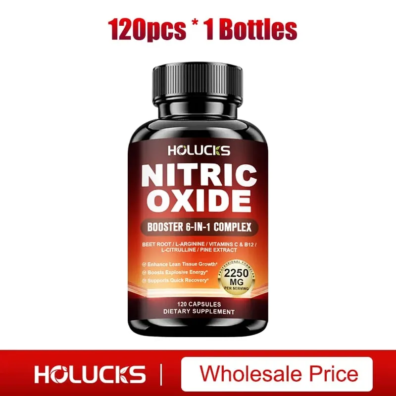 Nitric Oxide Booster Pre-Workout Boosts Muscle Pump Energy and Endurance Performance & Muscle Mass Beet Root Supplement