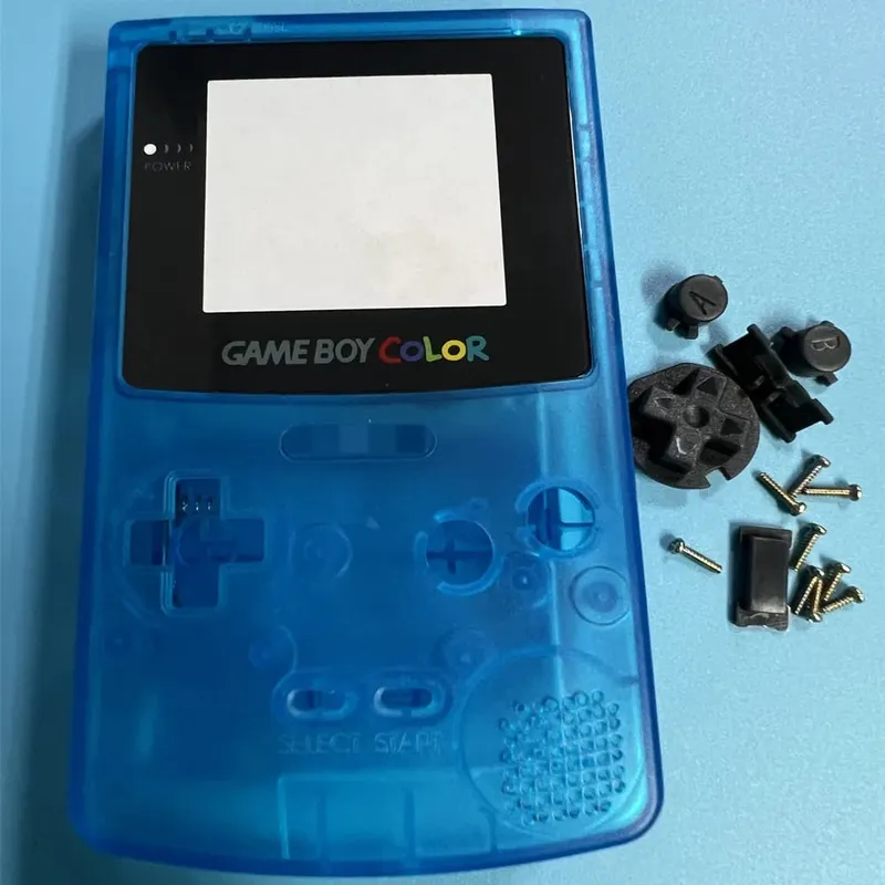 New Gameboy Color Shell Gbc Shells Limited Edition Replacement Shells Game Periphery Accessories Boy Birthday Gifts Luminous