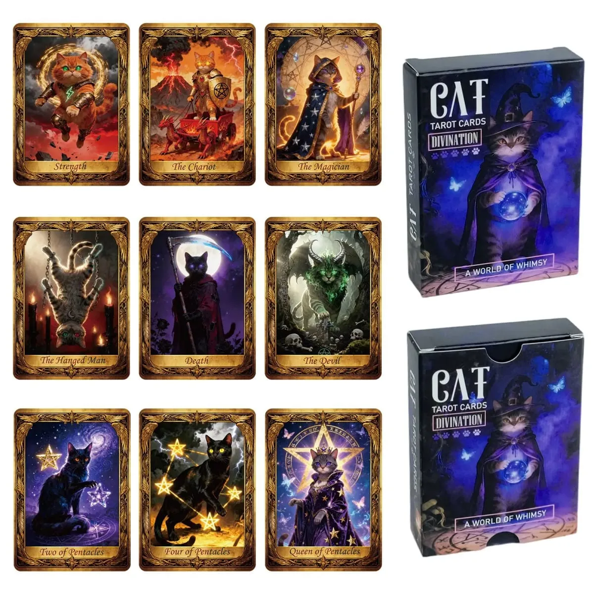 50Pcs Tarot Cards Oracle Spiritual Guidance Conversation Game Party Game for Adults Gift Friend Party