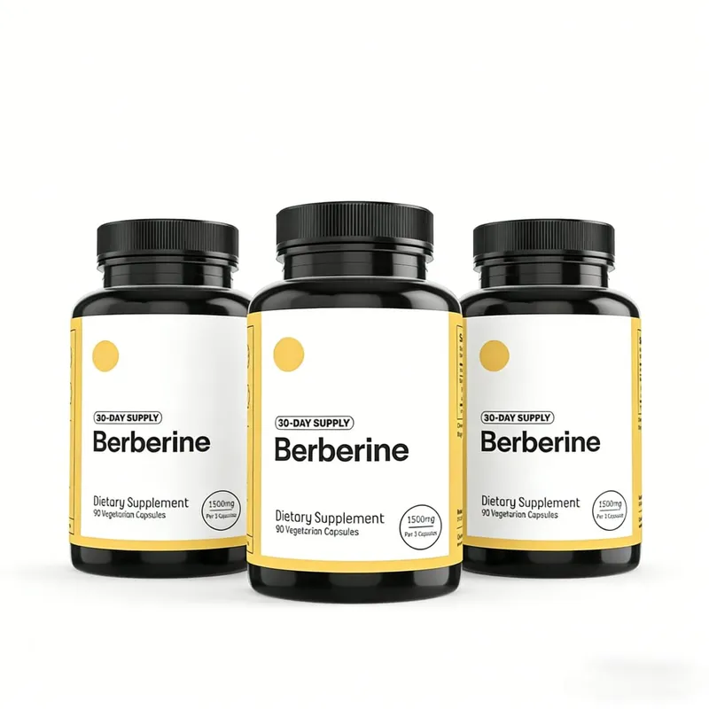 Berberine Supplement 1500mg | Berberine 500mg Per Capsule Supports Metabolic Profiles Hormonal Balance Berberine Supplements