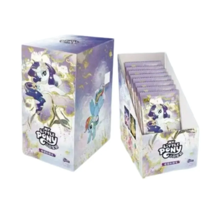 Genuine My Little Pony Card Friendship Forever Star Pack Gorgeous Gilded Princess Collectible Card Children's Holiday Gift
