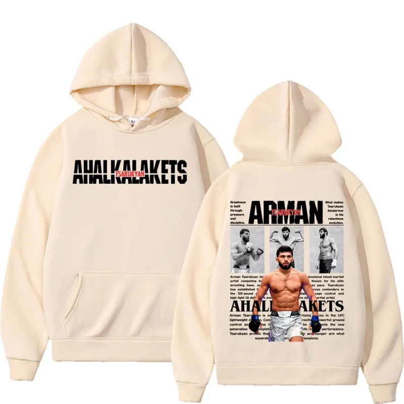 Limited Arman Tsarukyan Violence Aesthetic Sweatshirt Men Women Fashion Classic Gothic Hoodies Casual Cozy Long Sleeve Pullovers