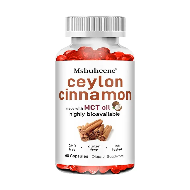 Organic Ceylon Cinnamon Capsules 600mg High Potency Supports Antioxidant Immune Energy Heart Joint Bone & Digestive Health