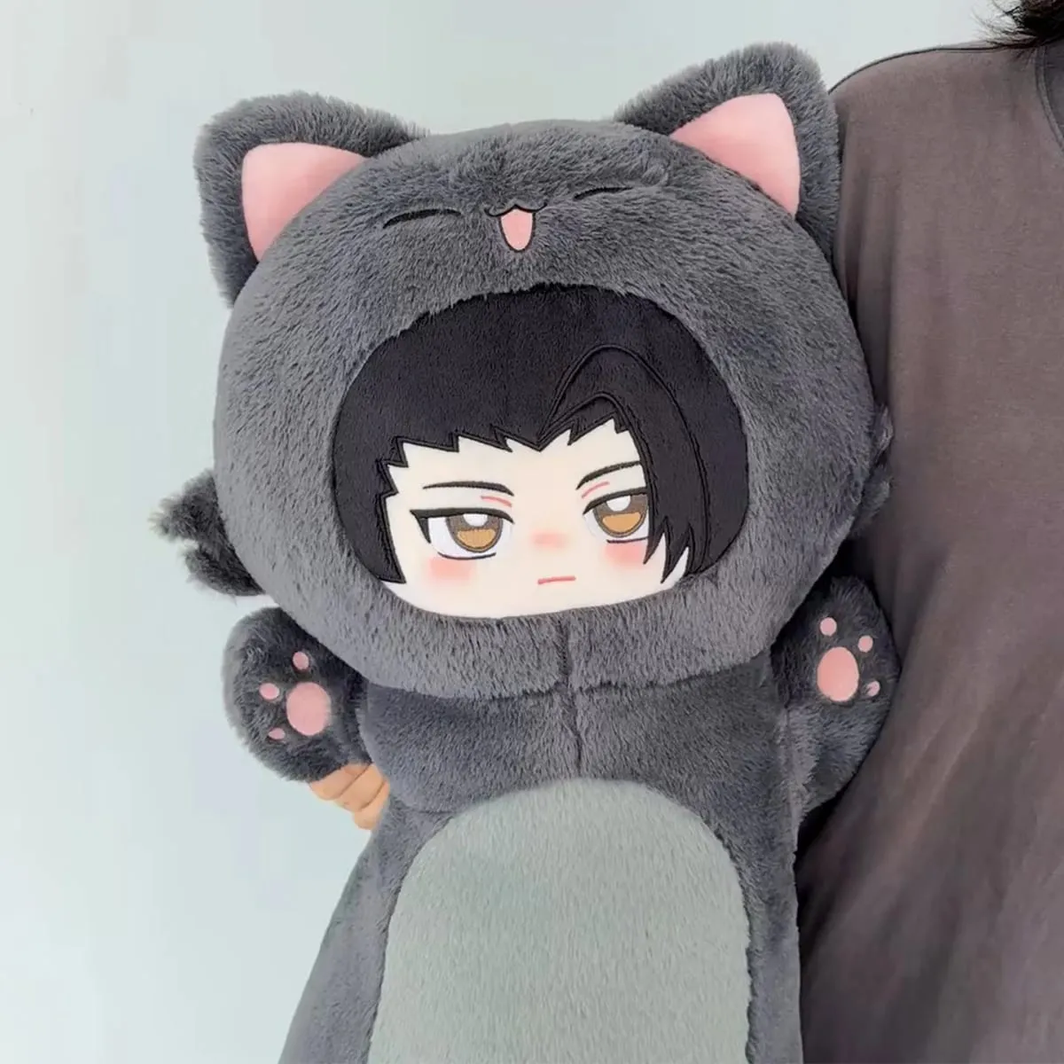 80cm Jujutsu Kaisen Plush Toys Gojo Satoru Geto Suguru Long Body Hugging Doll Cute Stuffed Animals Soft Sofa Cushion Plushie