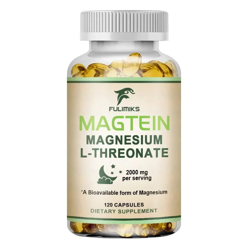 Magtein Magnesium L-Threonate Supplement Clinically Studied to Boost Brain Magnesium Improve Memory Focus & Restful Sleep