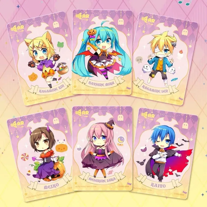 Genuine Hatsune Miku Card First Package Series Animation Game Collection Card SE Peripheral Children's Toys Girl Gifts