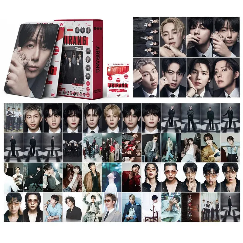 55PCS Single ALbum NORMAL Mini LOMO Card Photocards HD Fans Collection Cards Decorative Present Gifts