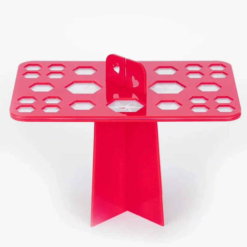 14/26/28 Holes Stand Makeup Brush Organizer Stand Tree Dry Brush Holder Brushes Accessories Comestic Brushes Aside Hang Tool