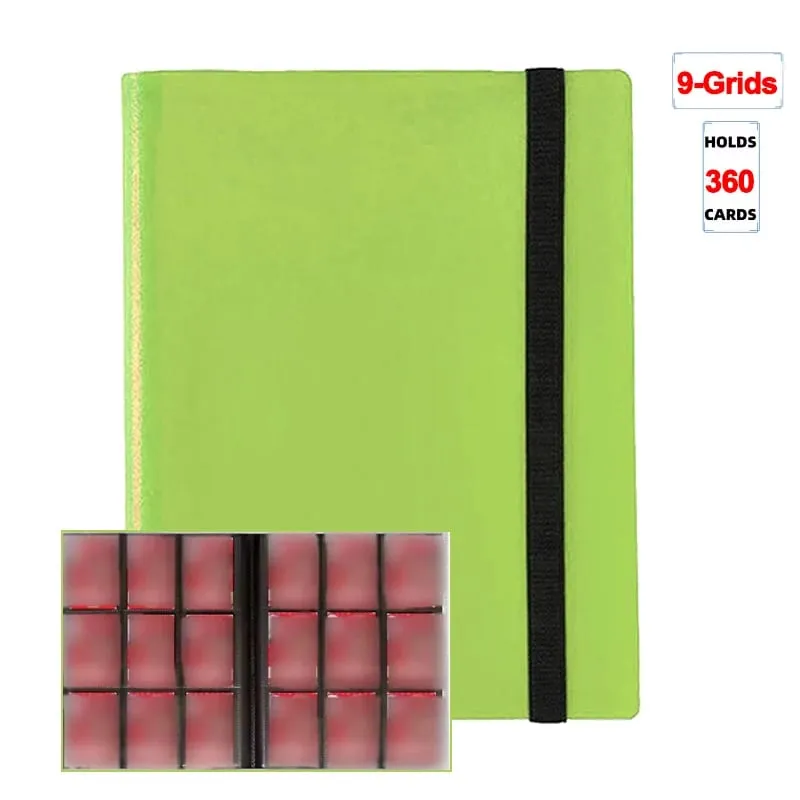 160/360/480/540 Cards Capacity Pocket Holder Binders Albums For Game Card Book Sleeve Holder Large-capacity Card Binder Notebook