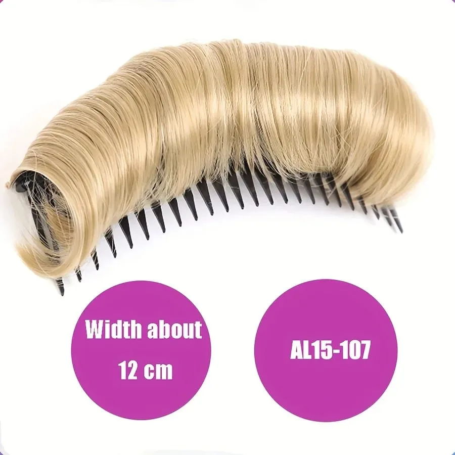 Synthetic Hair Invisible Bangs Pad High Straight Hair Up Comb False Hair Accessories Natural Hair Extension For Women Wig