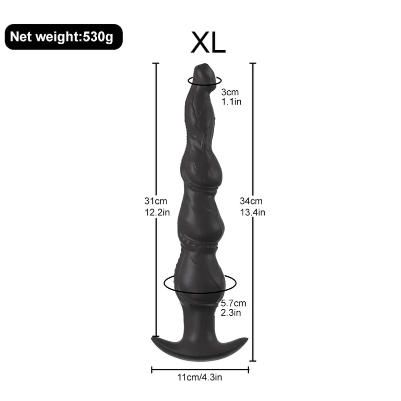 Silicone Anal Beads Butt Plug G-Sport Prostate Massger Anal Dildo Graduated Stimulate Dildo Adult Sex Toys for Men Women Gay