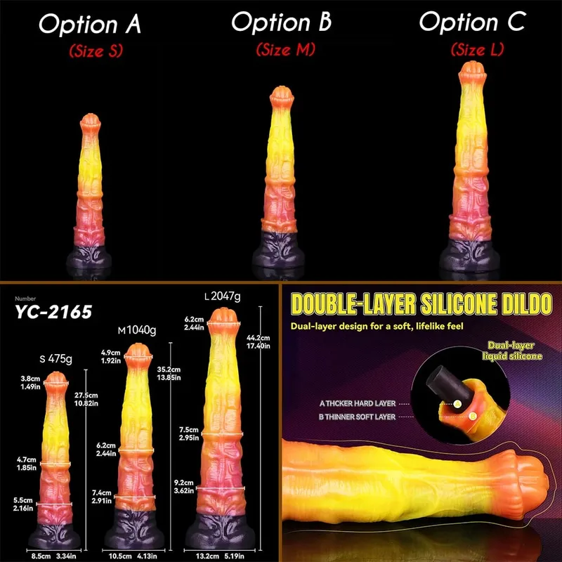 Big Knot Monster Penis Dragon Scales Dildo Horse Cock Silicone Anal Plug Butt Plug Prostate Masturbator Sex toys for adults