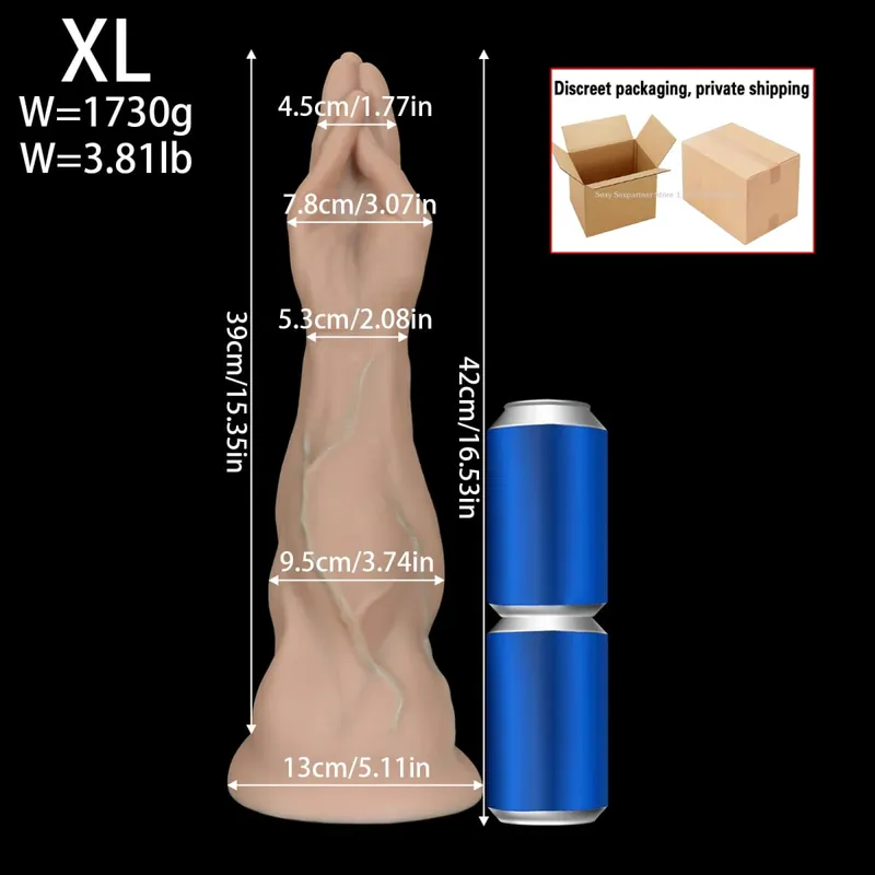 Huge Silicone Foot Butt Plug Thick Leg Dildo Large Anal Plug Anal Expander Masturbator Anus Dilator Sex Toys Adult Toy Sex Shop