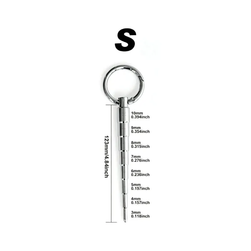 Urethra Plug with Scale Urethral Dilator Sounding Catheter Men Sex Toy Masturbation Urethral Sounds Prostate Masturbation Dick