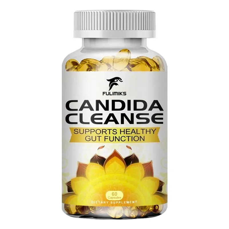 Fulimiks Candida Cleanse - Antioxidant Intestinal Cleansing and Detoxification Promote Digestion & Metabolism - 120 Capsules