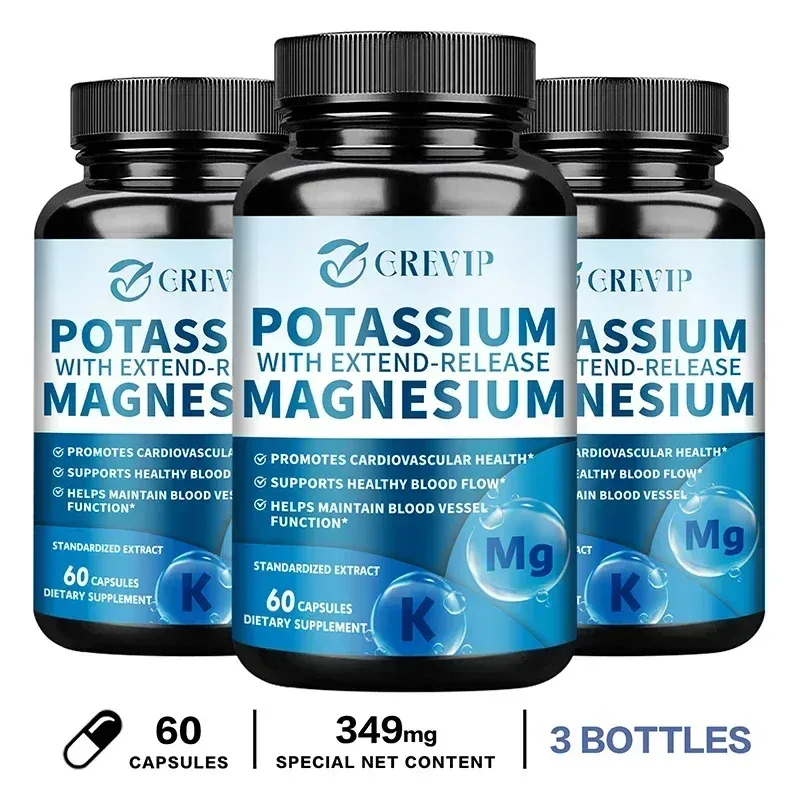 Kalium Magnesium - Förbättra sömnkvaliteten Minskar trötthet och huvudvärk gynnar ben- och hjärthälsa Immunsystemet