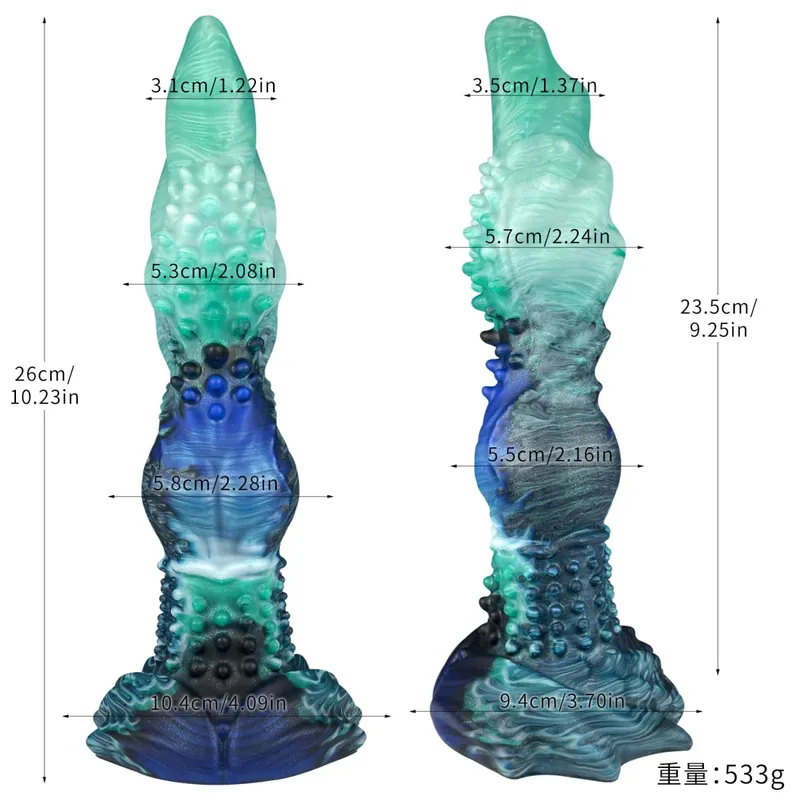 Huge Monster Dildo Dog Penis Anal Plug Suction Cup Dildos Sex Toys Butt Plug For Women Men Couples Flirting BDSM Adult Products