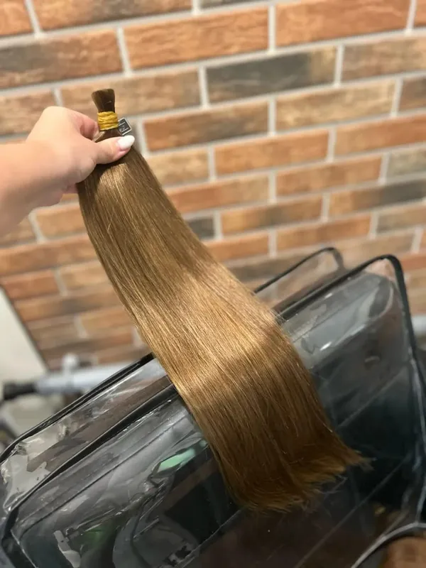 Bulk hår 100 % äkta människohår maskintillverkat Virgin Remy rakt hår Bulk 18-30 tum 100 g Naturligt blont hårförlängning utan inslag