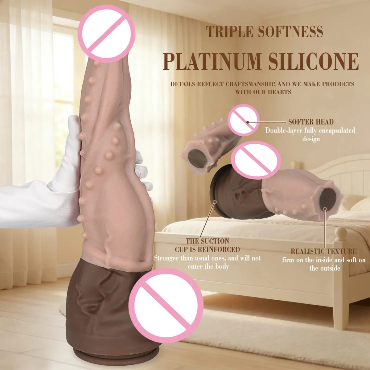 New Double Layer Silicone Big Dildo Realistic Fake Long Dick Penis Butt Plug Adult Sex Toys For Woman Men Vagina Anal Massager18