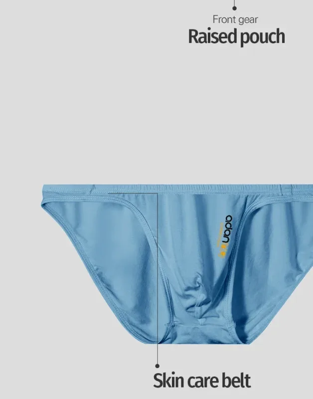 1/6Pcs Modal Sexy Mens Underwear Briefs Breathable Print Men's Panties Men Brief Bikini Underpants Sissy Large Crotch Man Trunks — image 14