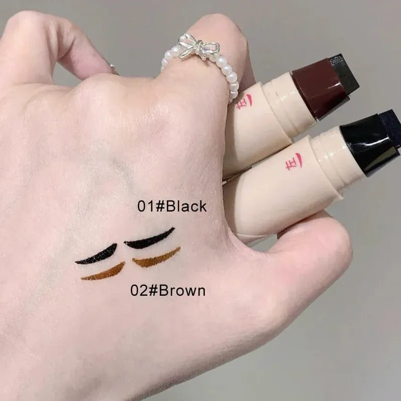 Waterproof Double-Wing Integrated Eyeliner Stamp - Sweat Proof & Long Lasting Easy to Use for Beginners Lazy Makeup Stencil