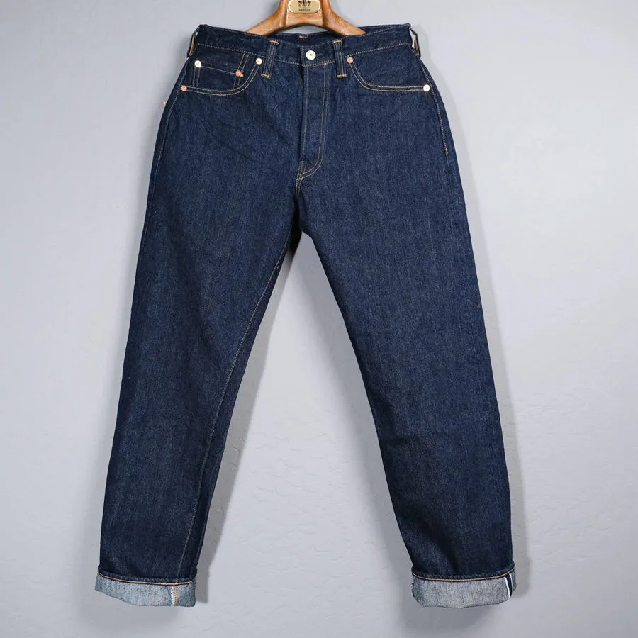601XX 1951 five bags of 14oz indigo vintage jeans