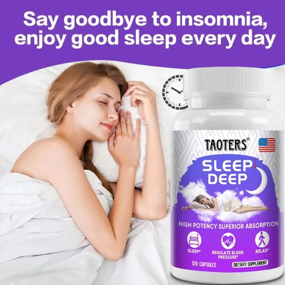 Melatonin + L-theanine Magnesium and More To Enhance Circadian Rhythm Nervous System and Promote Sleep Health