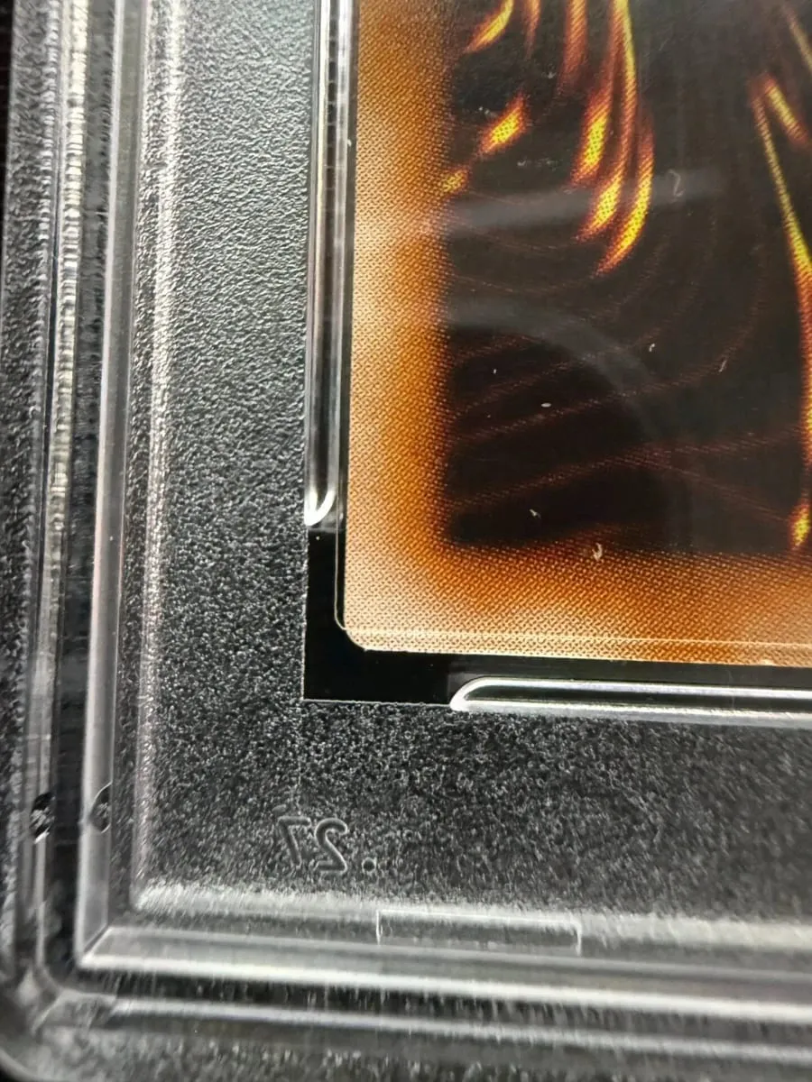 Yu‑Gi‑Oh! Black Rose Dragon QCAC‑JP003 Alternate Art QCSCR Custom Display Card With PSA Style Graded Slab (Not Original)
