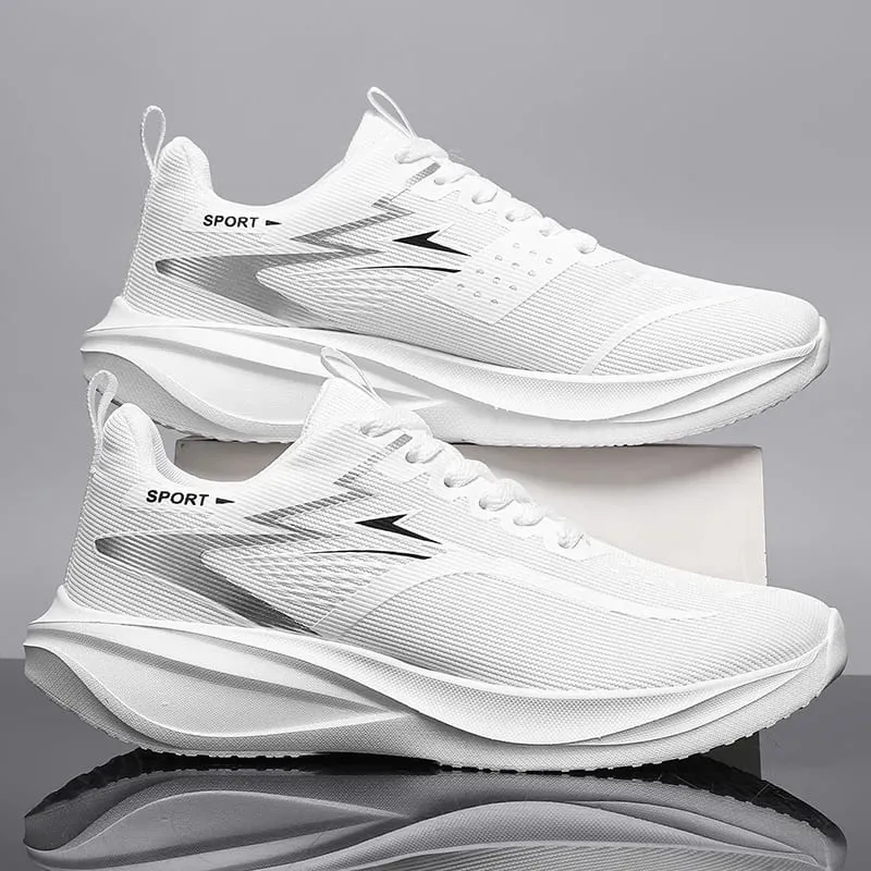 2026 Casual Sports Running Shoes Marathon Air Cushion Breathable Lightweight Men Comfortable Athletic Nonskid Sneakers Outdoor